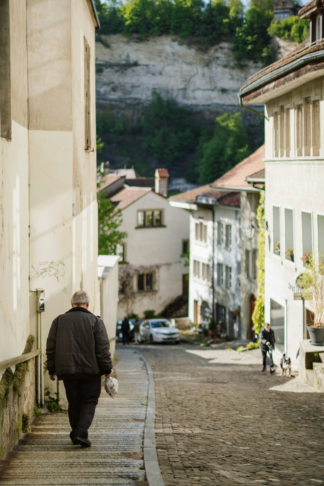 swiss city street