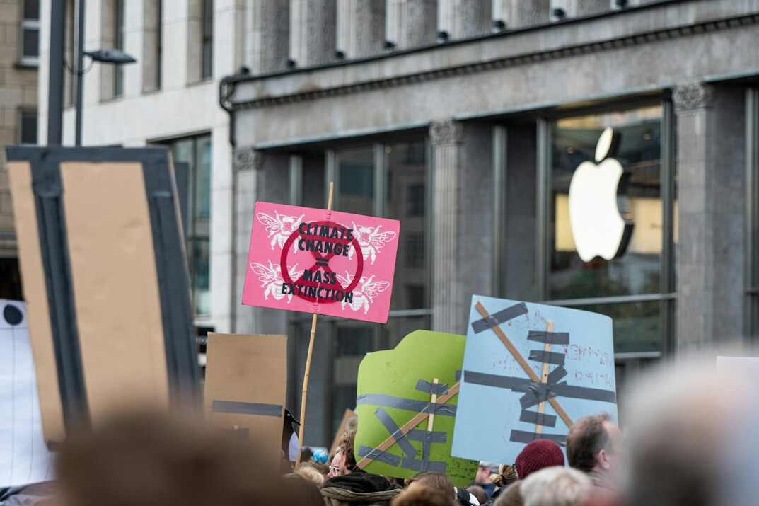 protest against corporations